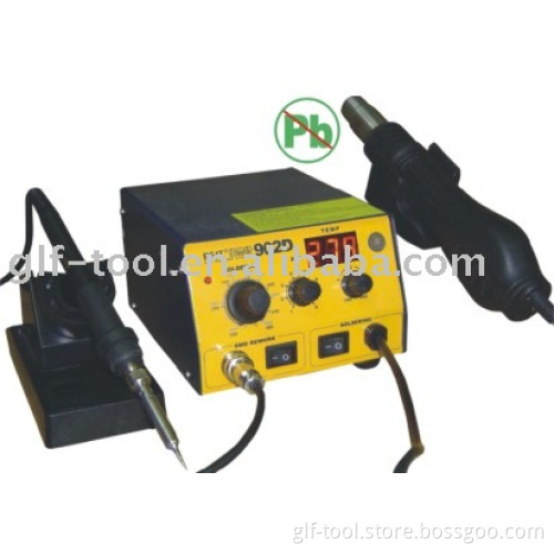 Hot! BEST-902D Lead-free Hot Air Gun with Helical Wind +Rework Station